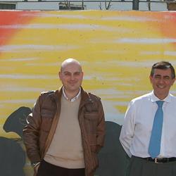 Visita del Presidente de la Diputación a Almarail