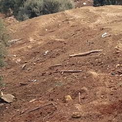 Trabajos de limpieza, restauración, recubrimiento con tierra vegetal y cierre de la escombrera de Cubo de la Solana