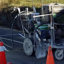 Reductores de velocidad &quot;Lomo de asno&quot; en Almarail