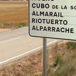 Señal informativa en la carretera SO-P-3001 Señal informativa en la carretera SO-P-3001