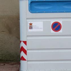 Contenedores de reciclaje en Lubia