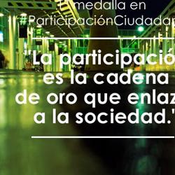 Medalla a la Participación Ciudadana de la empresa Bebuz